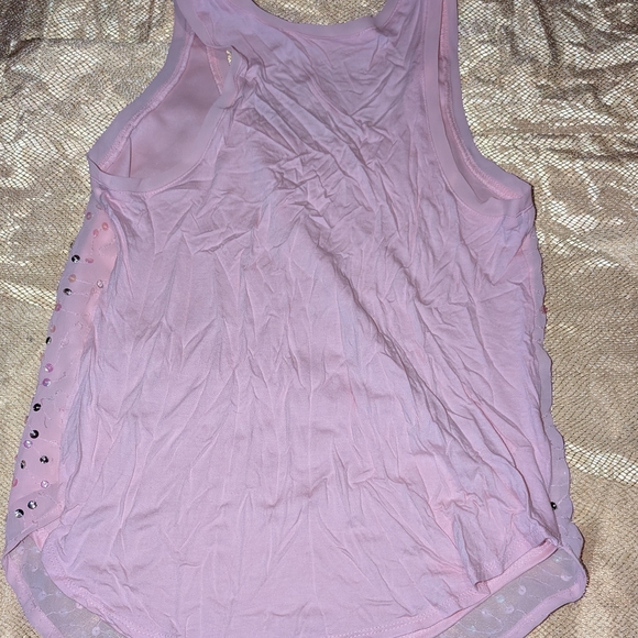 Pink Sequin Tank Top - Picture 3 of 3